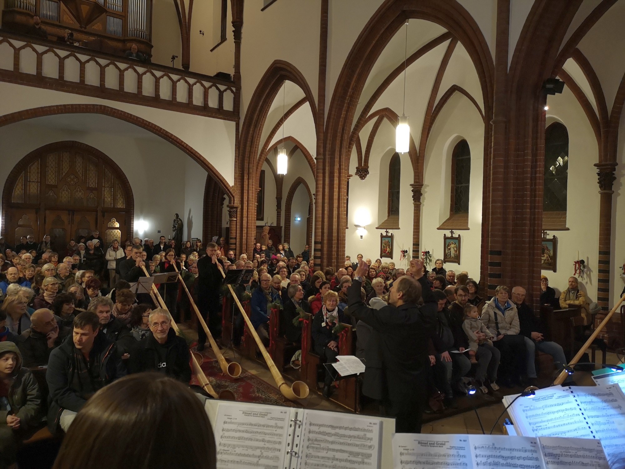 B003 - 20 01 19 - Konzert mit Alphonbläsern Herz Jesu Tegel
